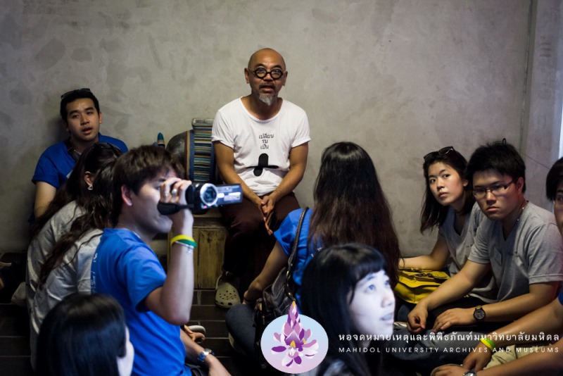 โครงการให้ความรู้ด้านพิพิธภัณฑ์และนิทรรศการแก่นักศึกษา MU Guide ประจำปี 2556