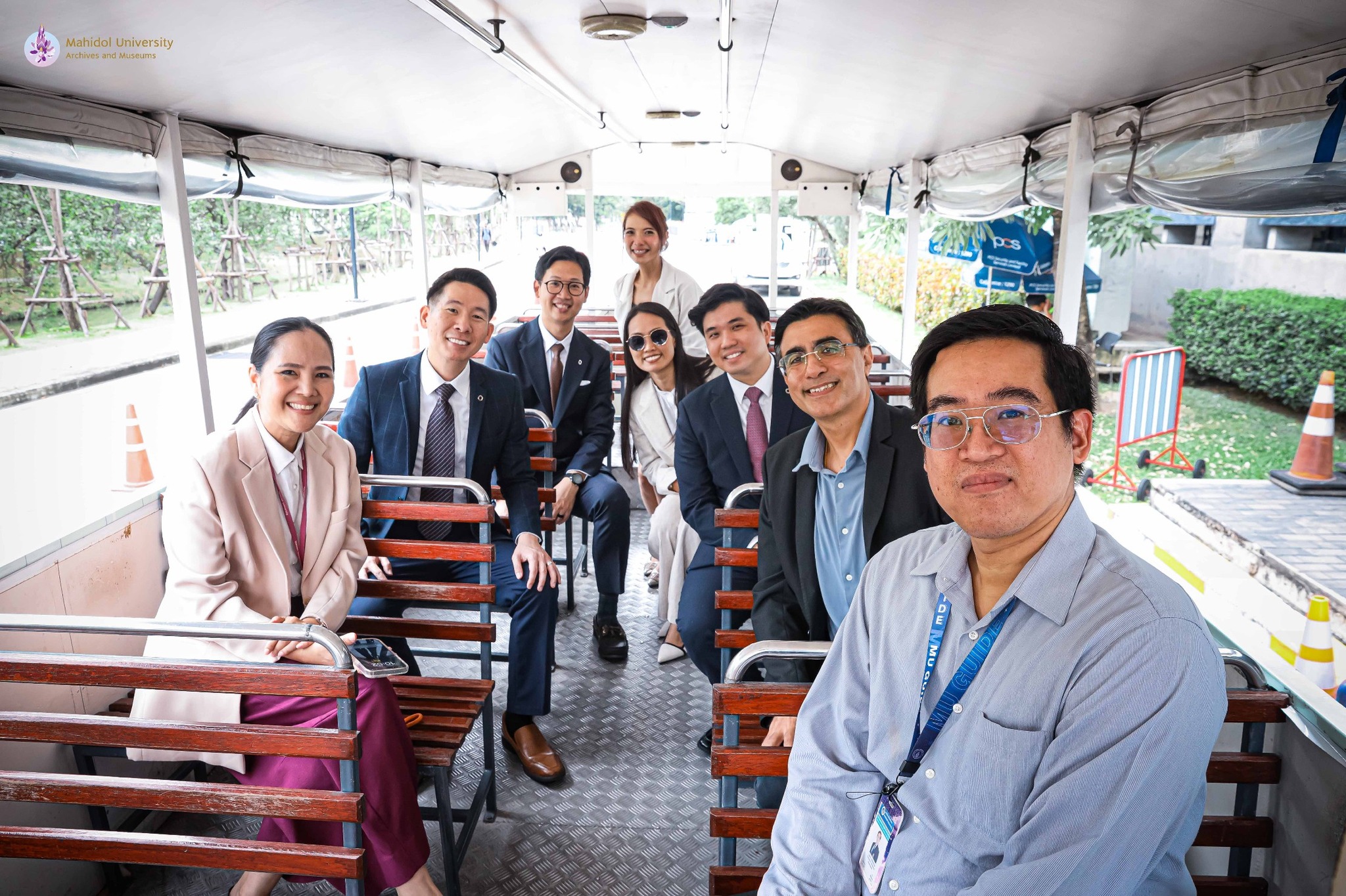ฝ่ายจดหมายเหตุและพิพิธภัณฑ์ฯ ให้การต้อนรับคณะผู้บริหารจากบริษัท ONYX Hospitality (Thailand) Co., Ltd